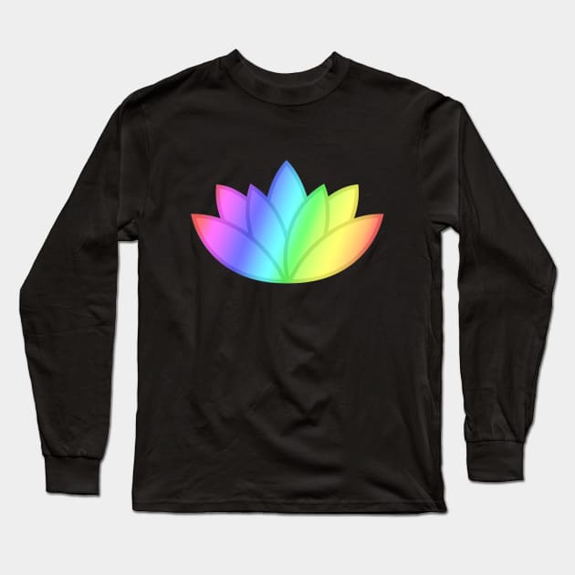 MLP - Cutie Mark Rainbow Special - Aloe / Lotus Blossom Long Sleeve T-Shirt by ariados4711